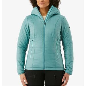 Forclaz Hooded packable Puffer Jacket, Turquoise, Medium